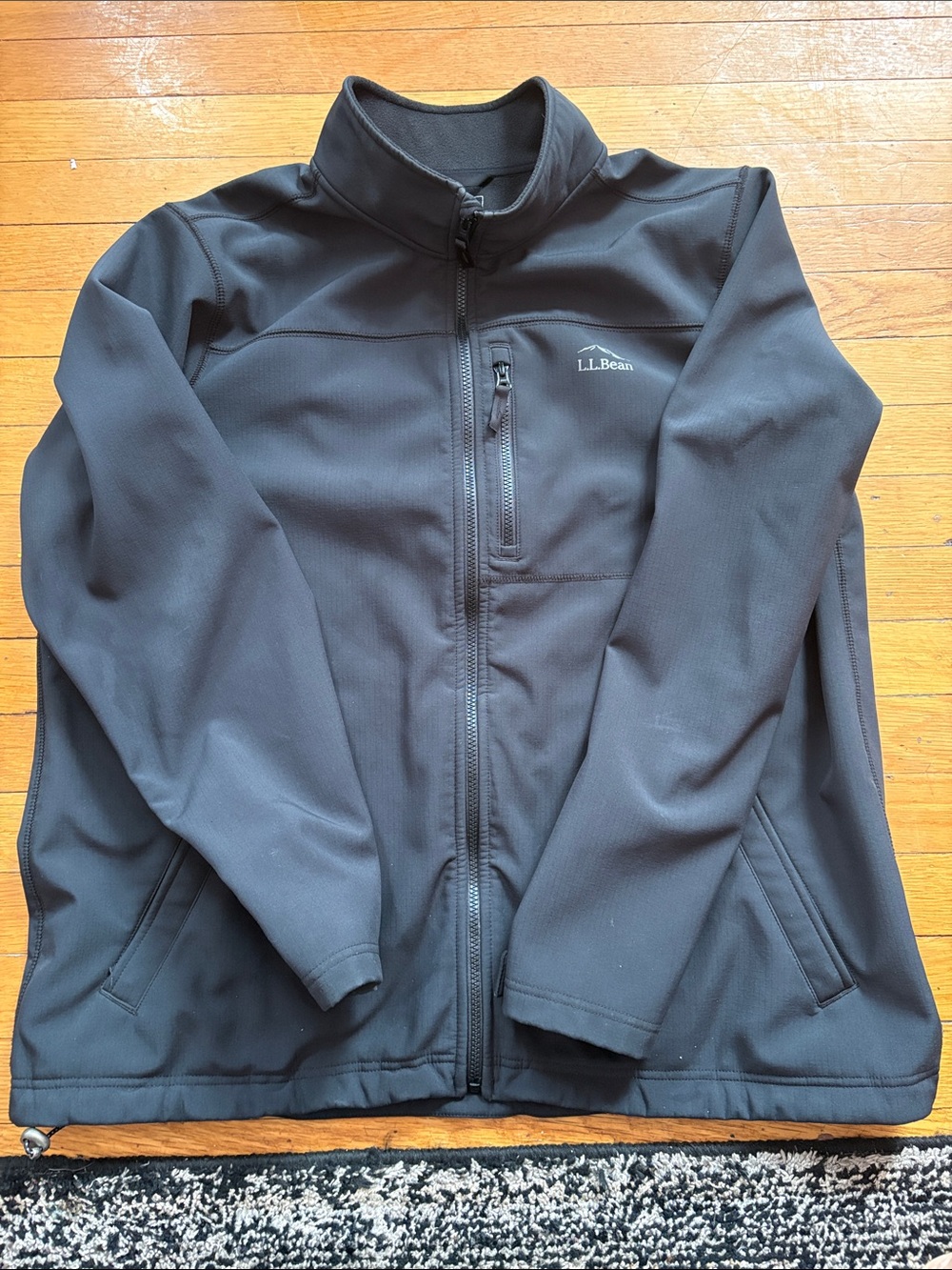 L.L. Bean Men's Navy Lightweight Shirt Jacket